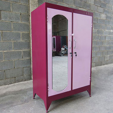 Tủ sắt quần áo 1m2