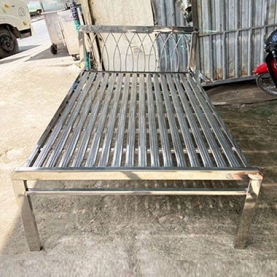 Giường đơn inox