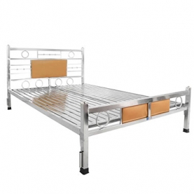 Giường inox 1m6