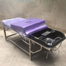 Giường gội đầu inox giá rẻ