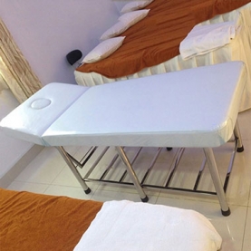 Giường nối mi inox 