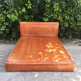 Giường bệt gỗ sồi
