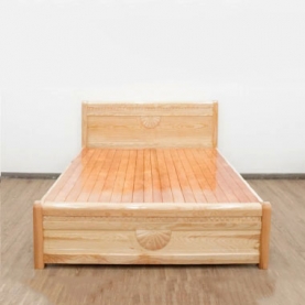 Giường gỗ sồi 2m