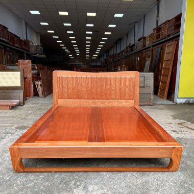 Giường gỗ xoan đào 2mx2m2