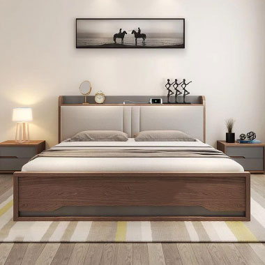 Giường gỗ công nghiệp 1m4