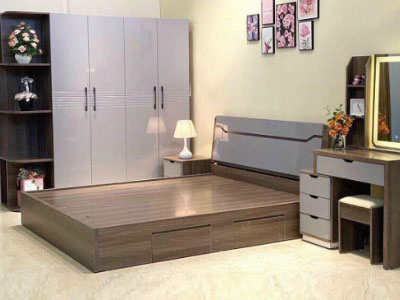 Bảng giá giường gỗ công nghiệp