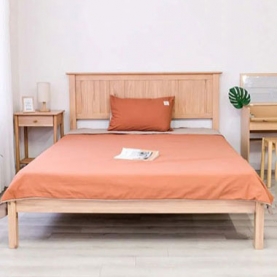 Giường gỗ thông lắp ráp hiện đại