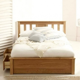 Giường 3 ngăn kéo gỗ thông