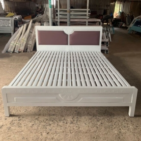 Giường ngủ khung sắt hộp vuông cao cấp