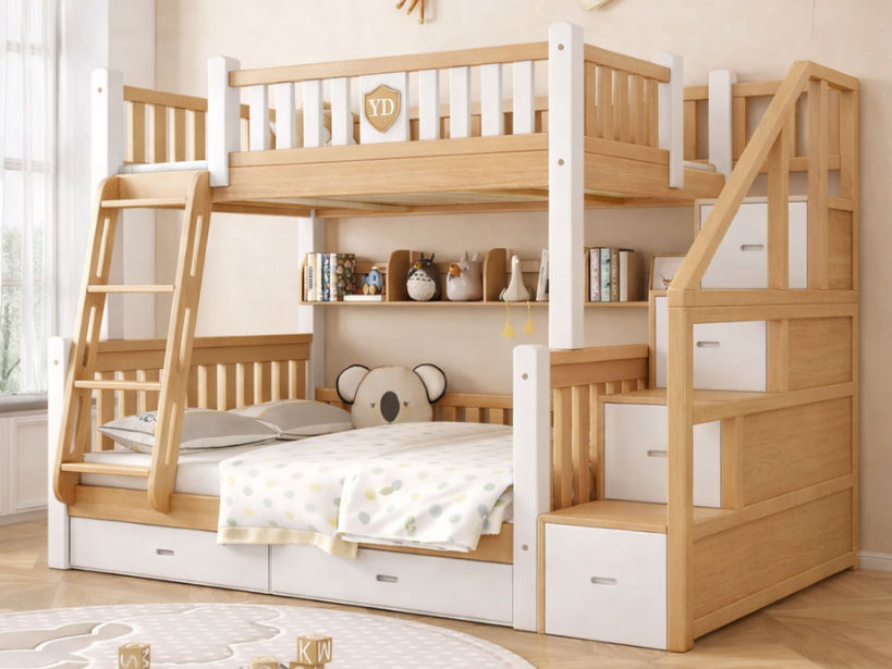 Giường tầng gỗ trẻ em nên chọn loại nào?