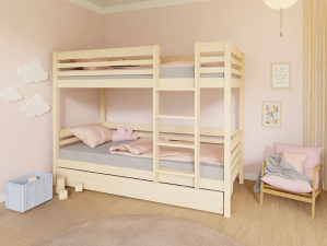 Phòng nhỏ có nên dùng giường tầng gỗ không
