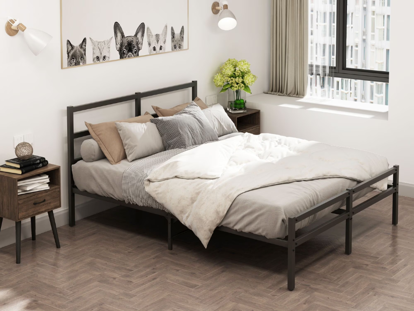 Mẫu giường sắt đơn giản đẹp và hiện đại