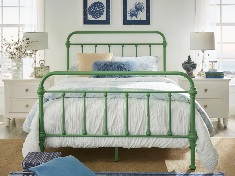 Mẫu giường sắt vintage đẹp và ấn tượng