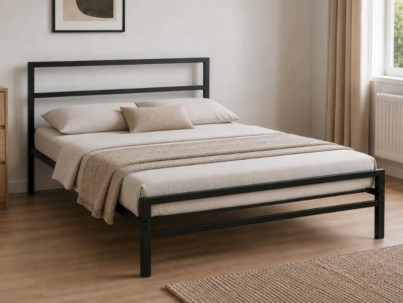 Mẫu giường sắt lắp ghép đẹp và tiện lợi