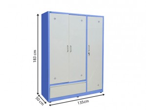 Kích thước tủ sắt quần áo