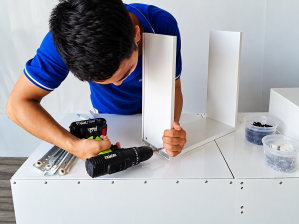 Cách tháo lắp tủ quần áo nhựa Đài Loan tại nhà